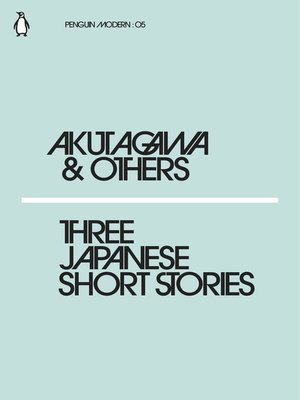 cover image of Three Japanese Short Stories